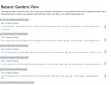 Tablet Screenshot of botanicgardensview.blogspot.com