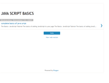 Tablet Screenshot of basicjavascript.blogspot.com