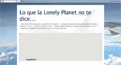 Desktop Screenshot of loquelalonelyplanetnotedice.blogspot.com