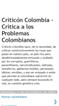 Mobile Screenshot of criticoncolombia.blogspot.com