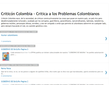 Tablet Screenshot of criticoncolombia.blogspot.com