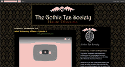 Desktop Screenshot of gothicteasociety.blogspot.com