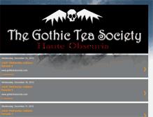 Tablet Screenshot of gothicteasociety.blogspot.com