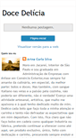 Mobile Screenshot of docedeliciajacarei.blogspot.com