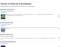 Tablet Screenshot of fuente-el-olmo.blogspot.com