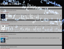 Tablet Screenshot of enigmadaciencia.blogspot.com