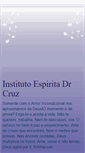 Mobile Screenshot of institutoespiritadrcruz.blogspot.com