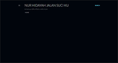 Desktop Screenshot of nurhidayahjalansuciku.blogspot.com