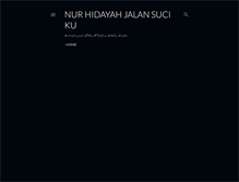 Tablet Screenshot of nurhidayahjalansuciku.blogspot.com