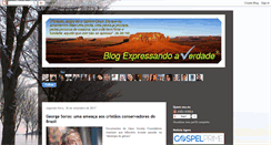 Desktop Screenshot of expressandoaverdade.blogspot.com