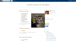 Desktop Screenshot of inkypuddlesstamps.blogspot.com