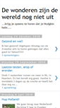 Mobile Screenshot of dewonderenzijndewereldnognietuit.blogspot.com