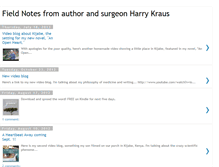 Tablet Screenshot of harrykraus.blogspot.com