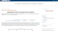 Desktop Screenshot of luxuryclothes.blogspot.com