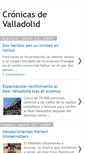 Mobile Screenshot of cronicasdevalladolid.blogspot.com