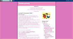 Desktop Screenshot of ellen-kinderopvang.blogspot.com