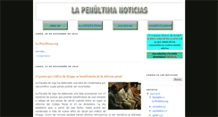 Desktop Screenshot of lapenultima-noticias.blogspot.com