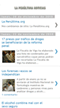 Mobile Screenshot of lapenultima-noticias.blogspot.com