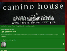 Tablet Screenshot of caminohouse.blogspot.com