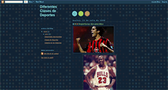 Desktop Screenshot of clasesdeportes.blogspot.com