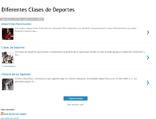 Tablet Screenshot of clasesdeportes.blogspot.com