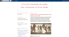 Desktop Screenshot of canadianclubofromefr.blogspot.com