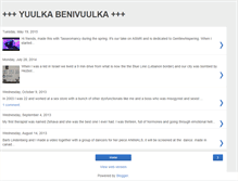 Tablet Screenshot of benivulka.blogspot.com