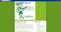 Desktop Screenshot of gogirlsgogreen.blogspot.com