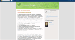Desktop Screenshot of buscandosinergias.blogspot.com