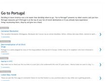 Tablet Screenshot of gotoportugal.blogspot.com