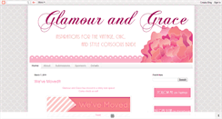 Desktop Screenshot of glamourandgraceweddings.blogspot.com