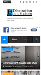 Mobile Screenshot of decorationdelamaison.blogspot.com