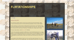 Desktop Screenshot of flirtationships.blogspot.com