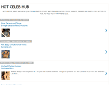 Tablet Screenshot of hotcelebhub.blogspot.com