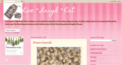 Desktop Screenshot of live-laugh-eat.blogspot.com