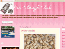 Tablet Screenshot of live-laugh-eat.blogspot.com