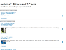 Tablet Screenshot of motherof1princessand2princes.blogspot.com