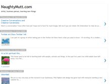 Tablet Screenshot of naughty-mutt.blogspot.com