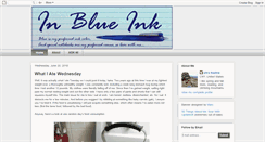 Desktop Screenshot of inblueink.blogspot.com