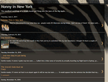 Tablet Screenshot of nonnygoesnative.blogspot.com