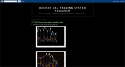 Desktop Screenshot of mechanicaltradingsystemresearch.blogspot.com