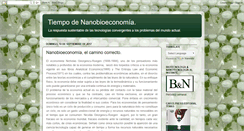 Desktop Screenshot of bioecono.blogspot.com
