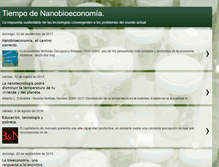 Tablet Screenshot of bioecono.blogspot.com