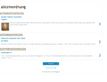 Tablet Screenshot of aliceinordnung.blogspot.com