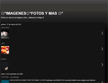 Tablet Screenshot of imagenesfotosymas.blogspot.com