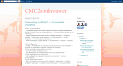 Desktop Screenshot of cmc2simkrouwer.blogspot.com