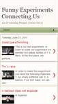 Mobile Screenshot of funexperimentsconnectingus.blogspot.com