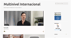 Desktop Screenshot of comerciomultinivel.blogspot.com