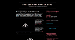 Desktop Screenshot of professionalmakeup.blogspot.com