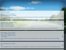 Tablet Screenshot of louisianapersonalinjuryattorney.blogspot.com